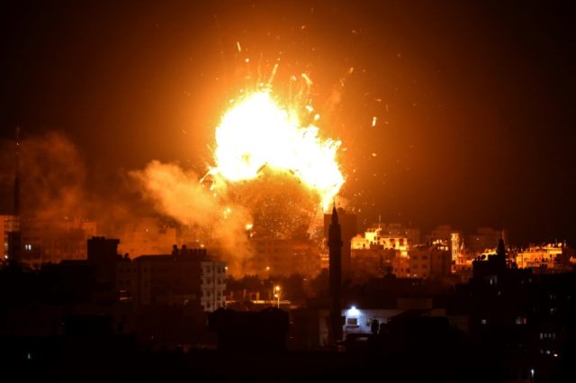 Israeli air strike destroys Hamas TV building in Gaza: AFP