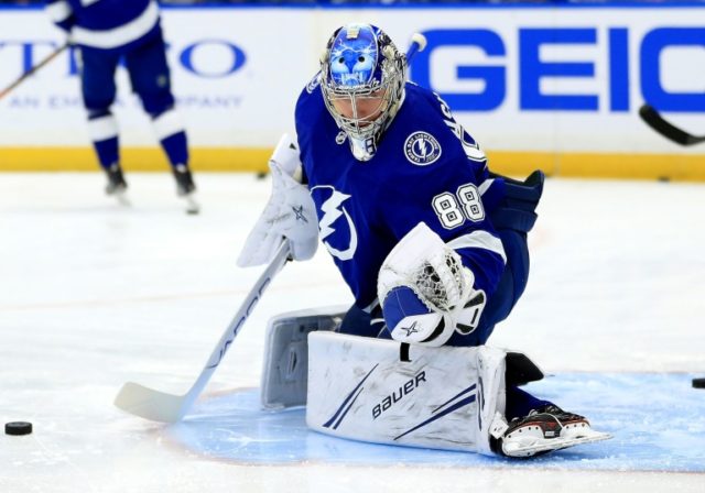 NHL Lightning lose top goalie Vasilevskiy indefinitely