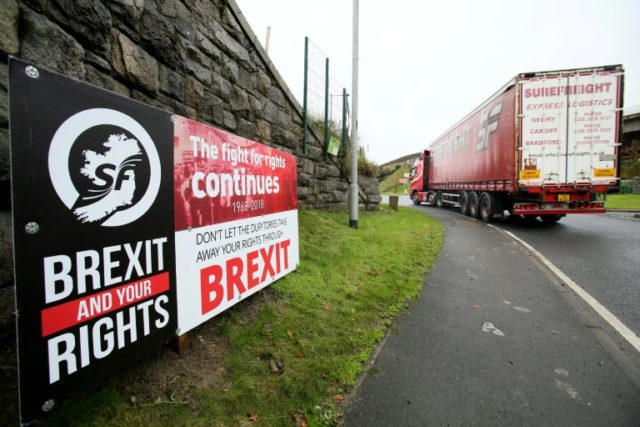 Relief on Irish border as Brexit deal unleashes political turmoil