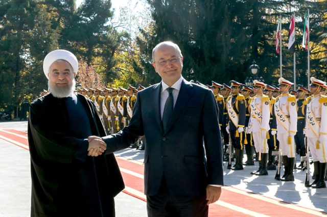 Iraq president visits Iran