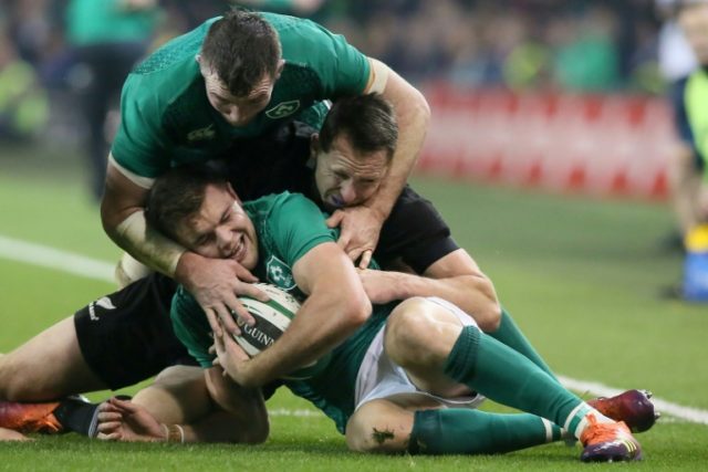 Courageous Irish down All Blacks for historic home win