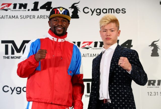 Mayweather and kickboxer will aim to 'knock out' in exhibition: promoter