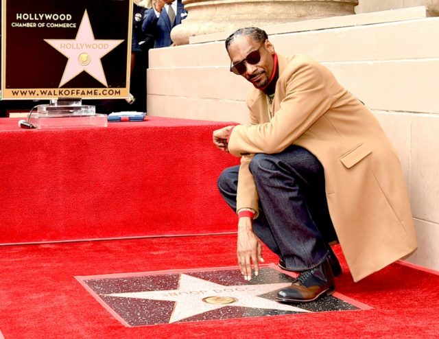 'I want to thank me,' rapper Snoop Dogg on getting Hollywood star