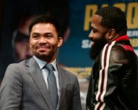 Manny Pacquiao and Adrien Broner announce their January 19 fight in Las Vegas