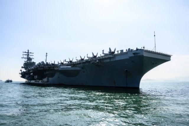 US carrier visits Hong Kong amid heightened China tensions