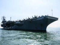 The USS Ronald Reagan aircraft carrier arrived in Hong Kong waters at a time of heightened tensions between Washington and Beijing The USS Ronald Reagan aircraft carrier arrived in Hong Kong waters at a time of heightened tensions between Washington and Beijing