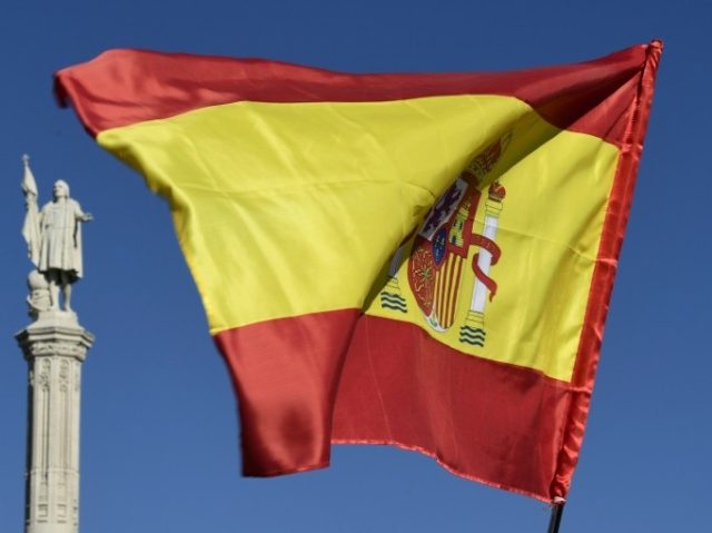 Spanish comedian in court for blowing nose on national flag