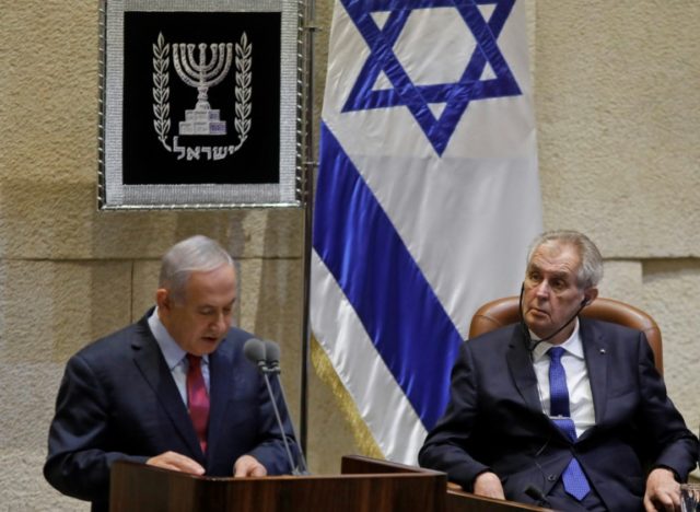 Czech president says to push for Jerusalem embassy move