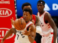 Four-time all-star Kyle Lowry of the Toronto Raptors has now scored in double figures in 16 consecutive games against the Grizzlies