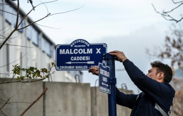 Turkey changes US embassy street name to Malcolm X