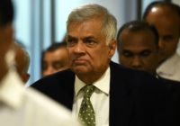 Sri Lanka's ousted prime minister Ranil Wickremesinghe was controversially sacked in October