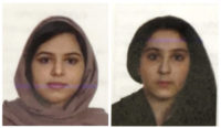 Missing Saudi Sisters These two undated photos provided by the New York City Police Department (NYPD) show sisters Rotana, left, and Tala Farea, whose fully clothed bodies, bound together with tape and facing each other, were discovered on on the banks of New York City's Hudson River waterfront on Oct. 24, 2018. The Farea sisters from Saudia Arabia, Rotana, 22 and Tala, 16, had been living in Fairfax, Virgina and were reported missing in August. Their mother told detectives the day before the bodies were discovered, she received a call from an official at the Saudi Arabian Embassy, ordering the family to leave the U.S. because her daughters had applied for political asylum, New York police said Tuesday Oct. 30, 2018. (NYPD via AP) New York police: Saudi sisters spoke of harming themselves