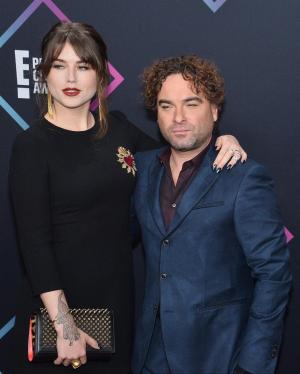 Johnny Galecki makes red carpet debut with new girlfriend