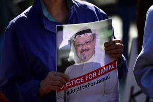 U.S. sanctions 17 in Khashoggi case; Saudi officials charge 11