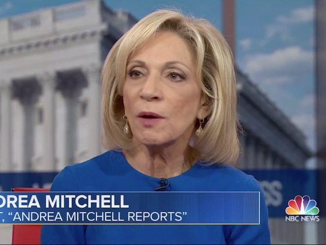 Andrea Mitchell: Trump Is 'Correct' It's Not Illegal for Him to Do ...