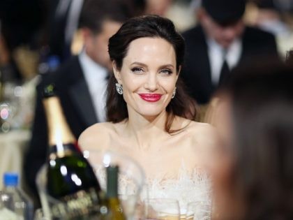 SANTA MONICA, CA - JANUARY 11: Actor Angelina Jolie attends The 23rd Annual Critics'
