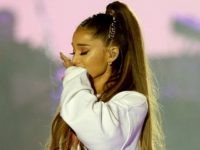 MANCHESTER, ENGLAND - JUNE 04: NO SALES, free for editorial use. In this handout provided by 'One Love Manchester' benefit concert Ariana Grande performs on stage on June 4, 2017 in Manchester, England. Donate at www.redcross.org.uk/love (Photo by Getty Images/Dave Hogan for One Love Manchester)
