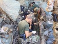Border Patrol BORSTAR agents rescue a migrant woman who fell into a steep canyon while illegally entering the U.S. (Photo: U.S. Border Patrol/San Diego Sector)