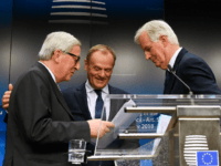 Barnier Juncker Tusk Brexit