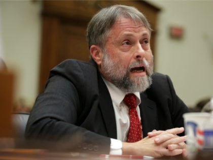 senior fellow at the Cato Institute Doug Bandow testifies during a joint hearing before the Terrorism, Nonproliferation, and Trade Subcommittee and Middle East and North Africa Subcommittee of the House Foreign Affairs Committee July 15, 2014 on Capitol Hill in Washington, DC. The subcommittees held the hearing on 'The Rise …