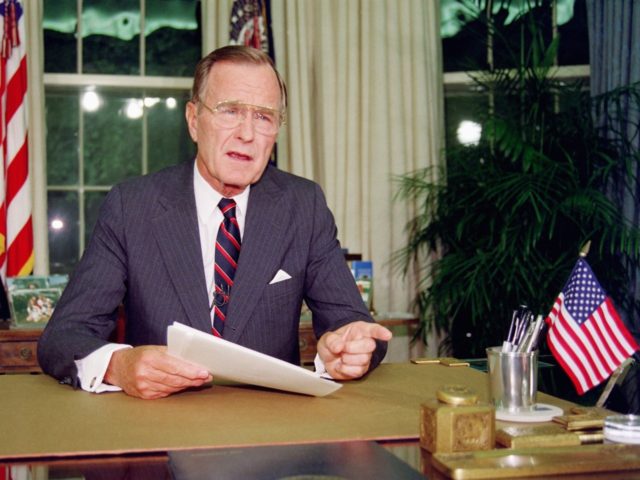 George H.W. Bush (Luke Frazza / AFP / Getty)
