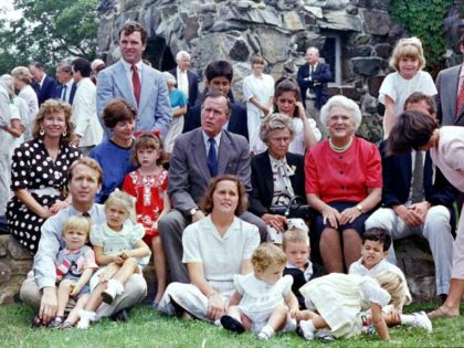 George HW Bush Family Portrait
