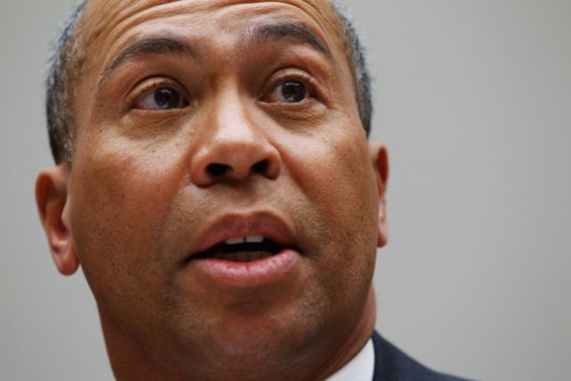WASHINGTON, DC - MARCH 01: Massachusetts Governor Deval Patrick testifies before the Hous