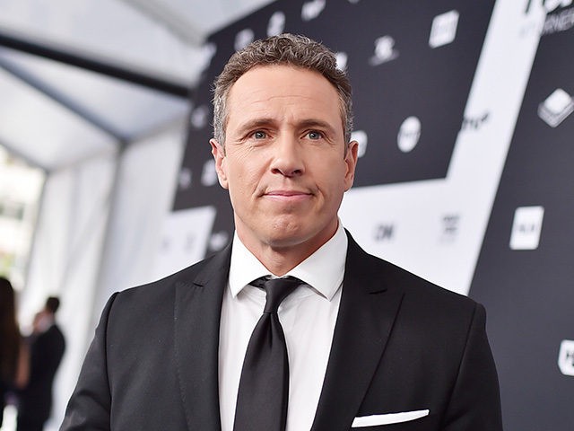 Rittenhouse NEW YORK, NY - MAY 16: Chris Cuomo attends the Turner Upfront 2018 arrivals on the red carpet at The Theater at Madison Square Garden on May 16, 2018 in New York City. 376296 (Photo by Mike Coppola/Getty Images for Turner)
