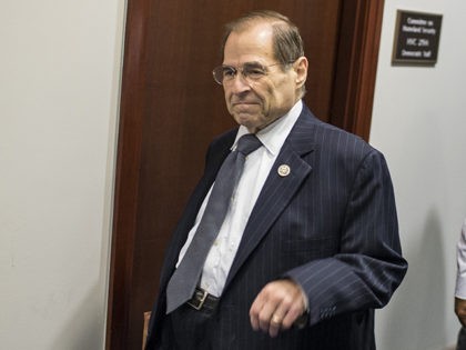 WASHINGTON, DC - JUNE 27: House Judiciary Ranking Member Rep. Jerrold Nadler (D-NY) is pictured on Capitol Hill June 27, 2018 in Washington, DC. (Photo by Zach Gibson/Getty Images)