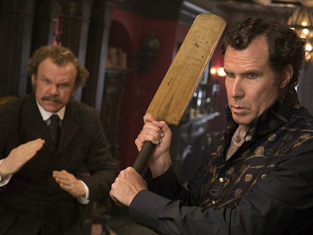 John C. Reilly and Will Ferrell in Holmes & Watson ( Columbia Pictures Corporation, 2018)