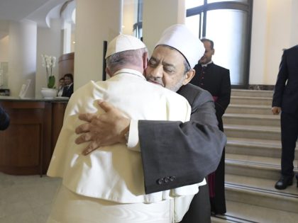 Grand Imam and Pope Francis