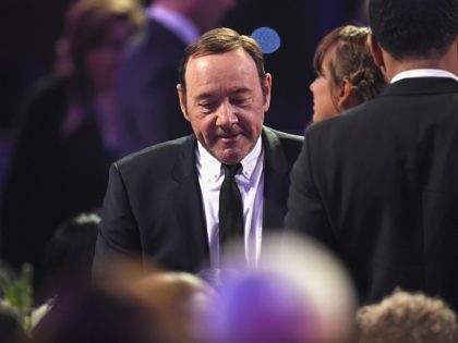 LOS ANGELES, CA - JANUARY 29: Actor Kevin Spacey in the audience during The 23rd Annual Screen Actors Guild Awards at The Shrine Auditorium on January 29, 2017 in Los Angeles, California. 26592_014 (Photo by Kevin Winter/Getty Images )