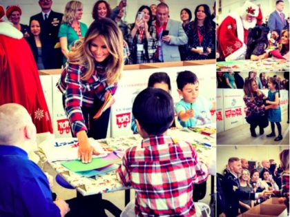 Melania, Toys for Tots