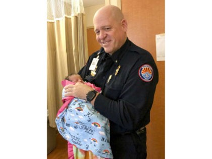 Anastasia Skinner, a woman who survived California’s “Camp Fire,” recently named her newborn after Mickey Huber, the medic who saved her life in November.