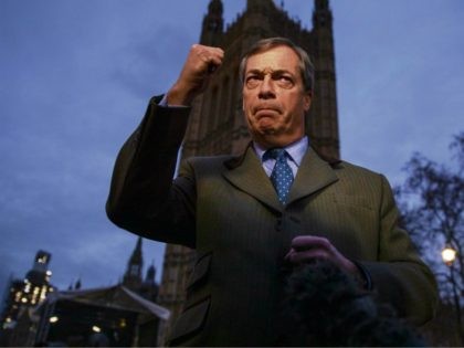 LONDON, ENGLAND - DECEMBER 10: Brexit campaigner and member of the European Parliament, Ni