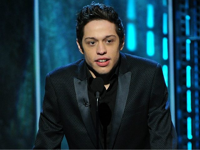 CULVER CITY, CA - MARCH 14: Pete Davidson speaks onstage at the Comedy Central Roast of Justin Bieber at Sony Pictures Studios on March 14, 2015 in Culver City, California. The show will premiere on Monday, March 30 at 10:00pm ET/PT. Credit: PGFM/MediaPunch /IPX