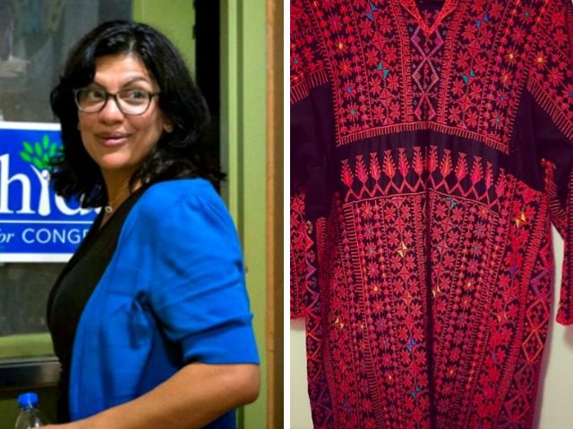 Rashida Tlaib, Palesinian Garb