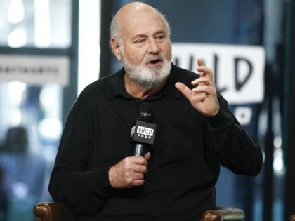 Rob Reiner participates in the BUILD Speaker Series to discuss the film "LBJ" at AOL Studios on Tuesday, Oct. 17, 2017, in New York. (Photo by Andy Kropa/Invision/AP)
