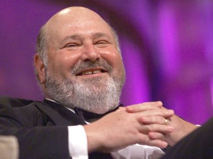 Rob Reiner has a laugh during the Comedy Central/New York Friars Club Roast held in his honor. 10/06/2000 (Photo: Scott Gries/ImageDirect)