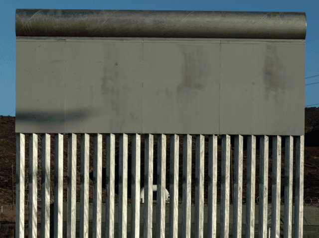 Steel Slat Border Wall