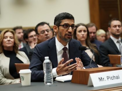 Sundar Pichai of Google testifies