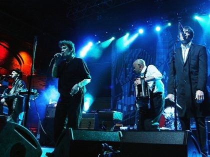 NEW YORK - MARCH 13: The Pogues perform at Roseland Ballroom on March 13, 2009 in New York