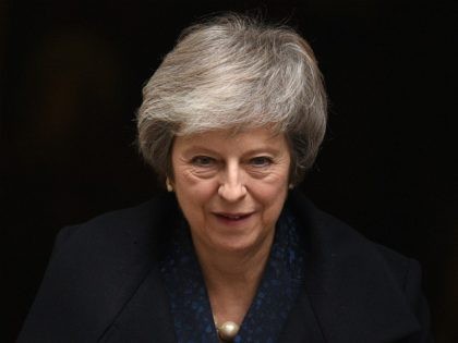 Britain's Prime Minister Theresa May leaves 10 Downing Street in central London on December 12, 2018 ahead of the weekly question and answer session, Prime Ministers Questions (PMQs), in the House of Commons. - British Prime Minister Theresa May was hit by a no-confidence motion by her own party on …