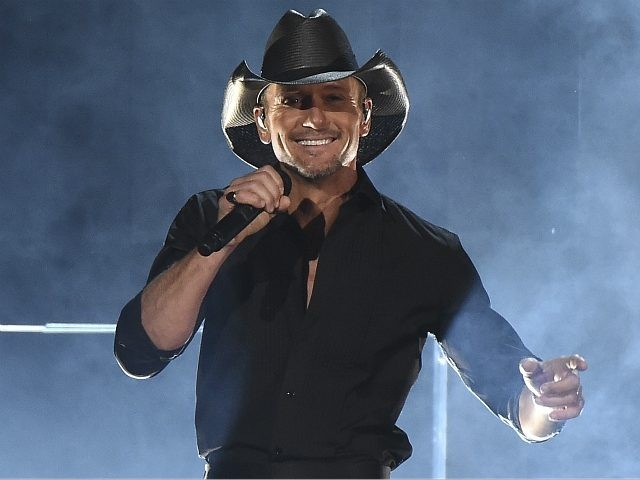 Tim McGraw performs at the 50th annual CMA Awards at the Bridgestone Arena on Wednesday, N