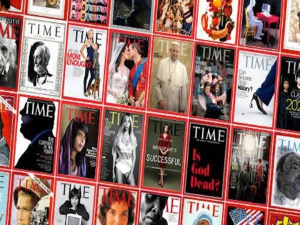 Collection of Time magazine covers