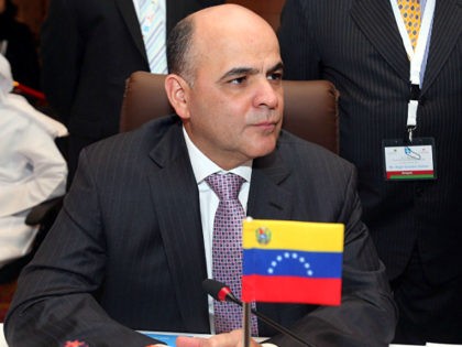 Venezuela's Oil Minister Manuel Quevedo attends the 7th Meeting of the Joint Ministerial M
