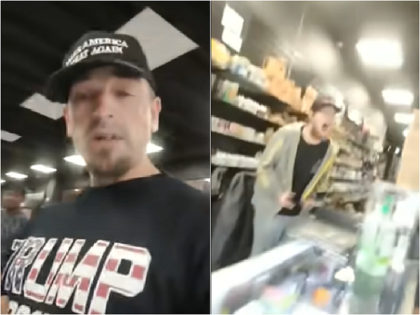 Vape Store Clerk Has Meltdown over Customer Wearing Trump Shirt