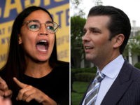 alexandria-ocasio-cortez-donald-trump-jr-getty alexandria-ocasio-cortez-donald-trump-jr-getty
