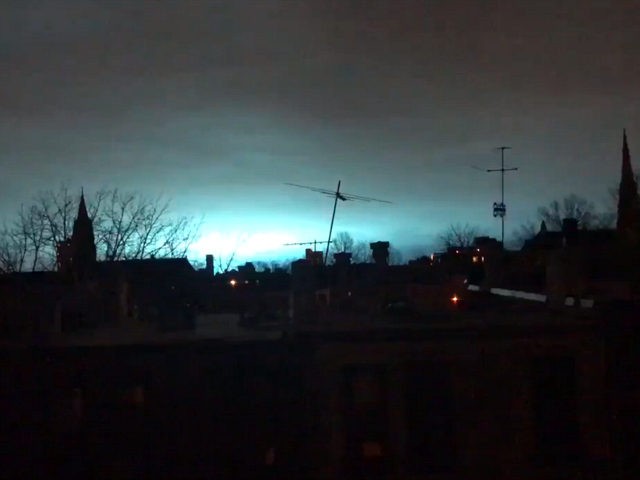 New York City Sky Lit Up After Alleged Transformer Fire in Queens