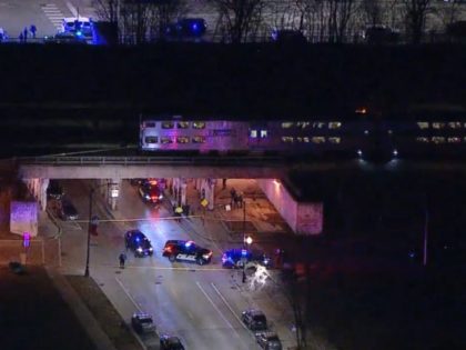 Two Chicago police officers were struck and killed by the city's South Shore Line train during a foot chase Tuesday night.
